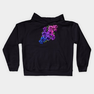 Bi Roses Abundant Kids Hoodie